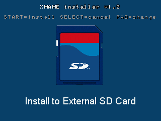 xMAME Installer external